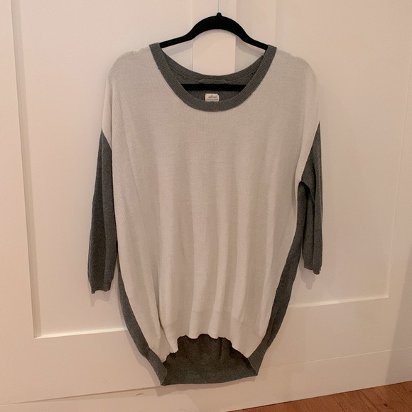 Wilfred Womens crew neck pop over sweater. 3/4 sleeves, cotton silk blend. - Picture 1 of 1